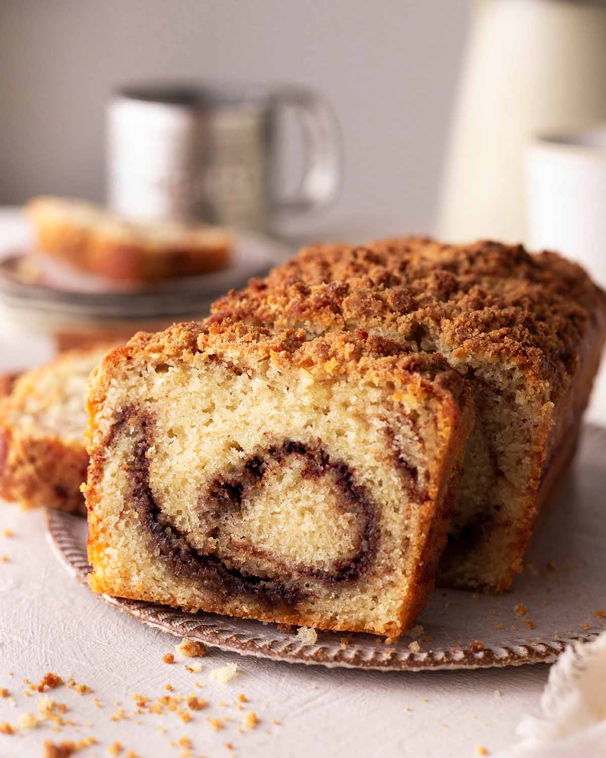 Bolo de Canela com Crosta