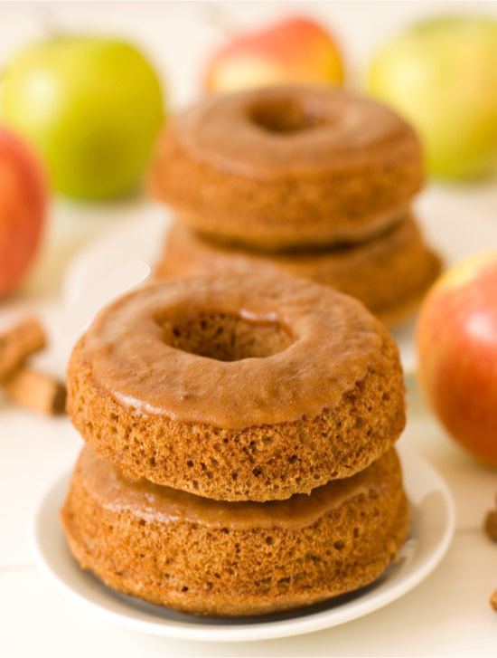 Donuts de Maçã Assado